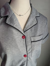 The Elisa Pajama Set | Grey